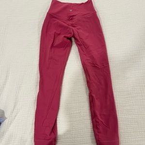 Hot pink / mauve ALIGN leggings